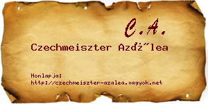 Czechmeiszter Azálea névjegykártya
